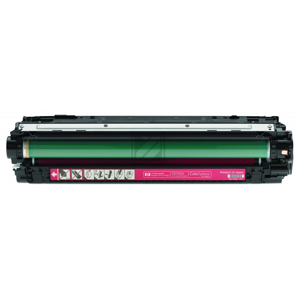CE743A // 307A / magenta / original HP Toner magenta / CE743A / 7300 S.