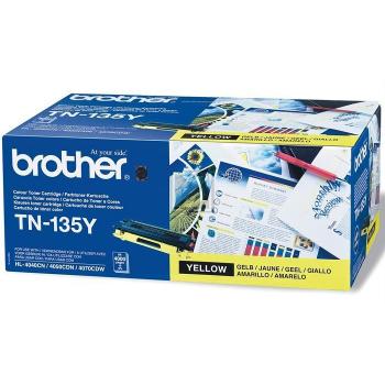 TN135Y / gelb / original BROTHER Toner gelb / TN135Y / 4000 S.