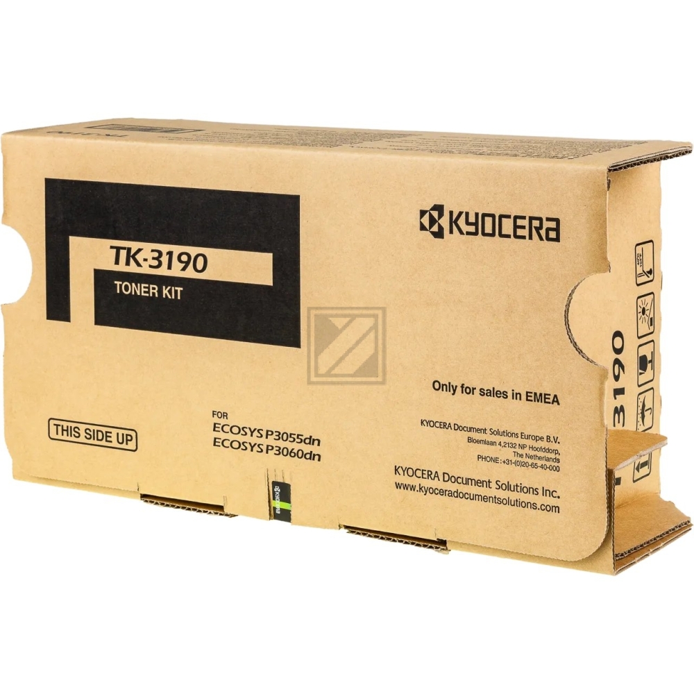 1T02T60NL0 // TK3190 / original KYOCERA Toner schwarz / 1T02T60NL0 / 25000 S.