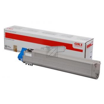 43837132 / schwarz / original OKI Toner schwarz / 43837132 / 22500 S.