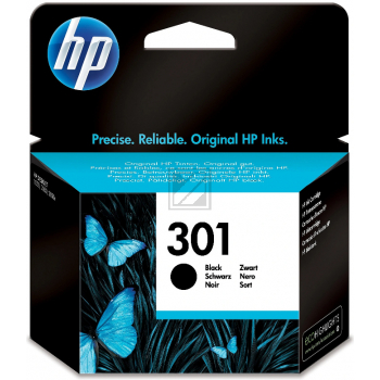 CH561EE // 301 / schwarz / original HP Druckkopfpatrone schwarz / CH561EE / 170 S. / 3.00 ml