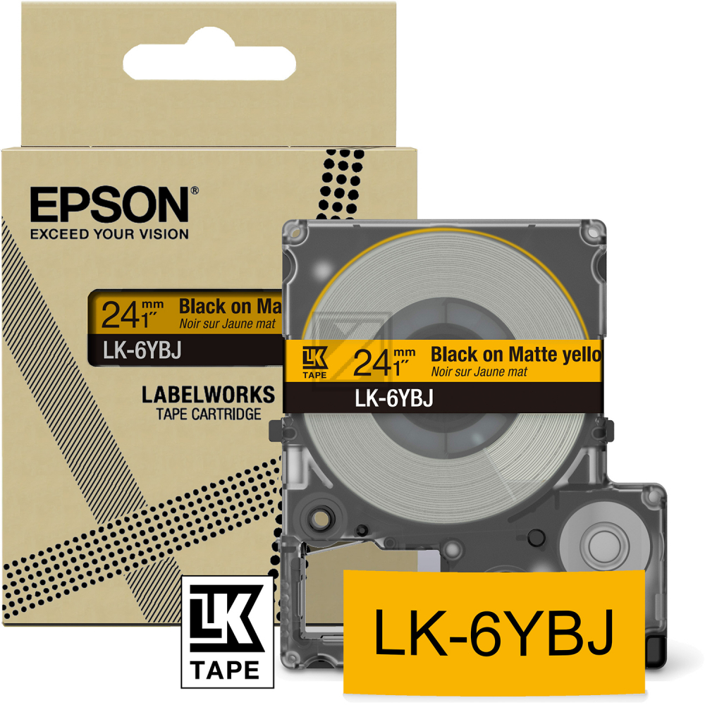 C53S672076 // LK6YBJ / original Epson DirectLabel / C53S672076