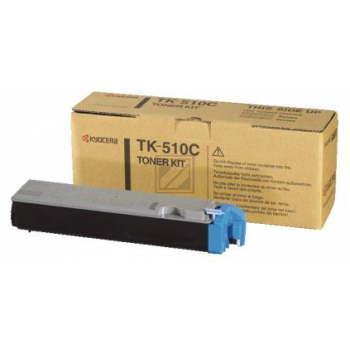 1T02F3CEU0 // TK510C / cyan / original KYOCERA Toner cyan / 1T02F3CEU0 / 8000 S.