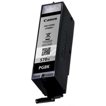 0318C001 // PGI570PGBKXL / schwarz / original CANON Tintenpatrone schwarz / 0318C001 / 500 S. / 22.20 ml