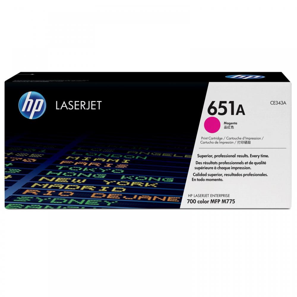 CE343A // 651A / magenta / original HP Toner magenta / CE343A / 16000 S.