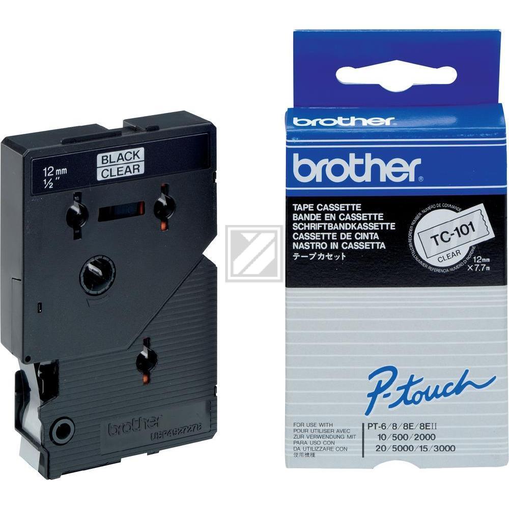 TC101 / original BROTHER PTouch Farbband / TC101