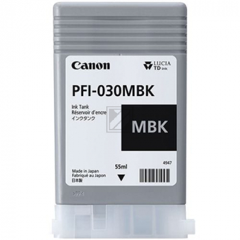 3488C001 // PFI030MBK / schwarz / original CANON Tintenpatrone schwarz matt / 3488C001 / 55.00 ml