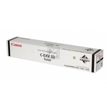 2785B002 // CEXV33 / schwarz / original CANON Toner schwarz / 2785B002 / 14600 S.