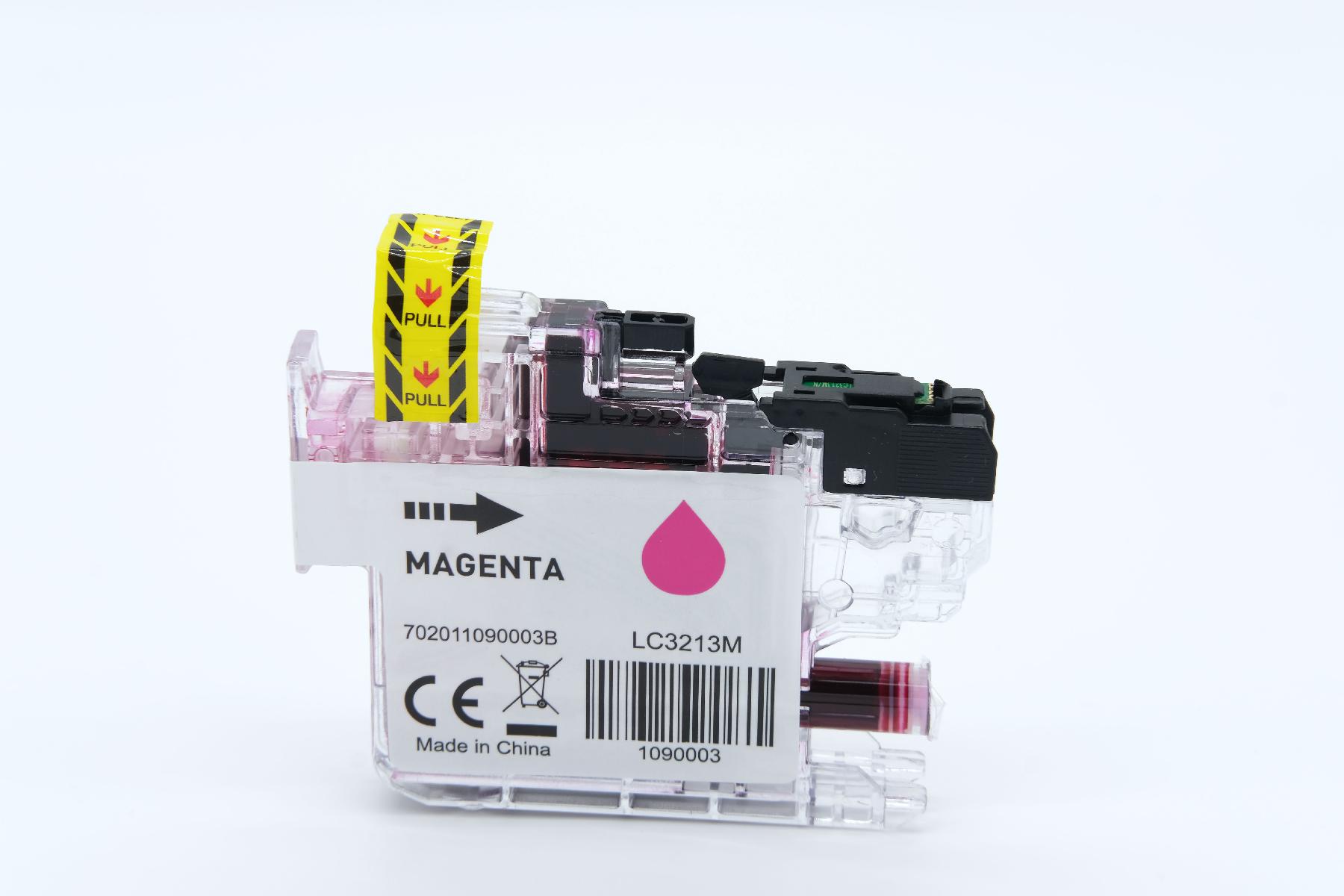 Alternativ Tinte Magenta für Brother / LC3213M / 400 Seiten