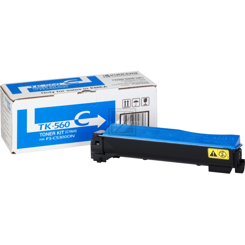 TK560C /1T02HNCEU0 Original Toner Cyan für Kyocer / 1T02HNCEU0 / TK560C/ 10.000 Seiten