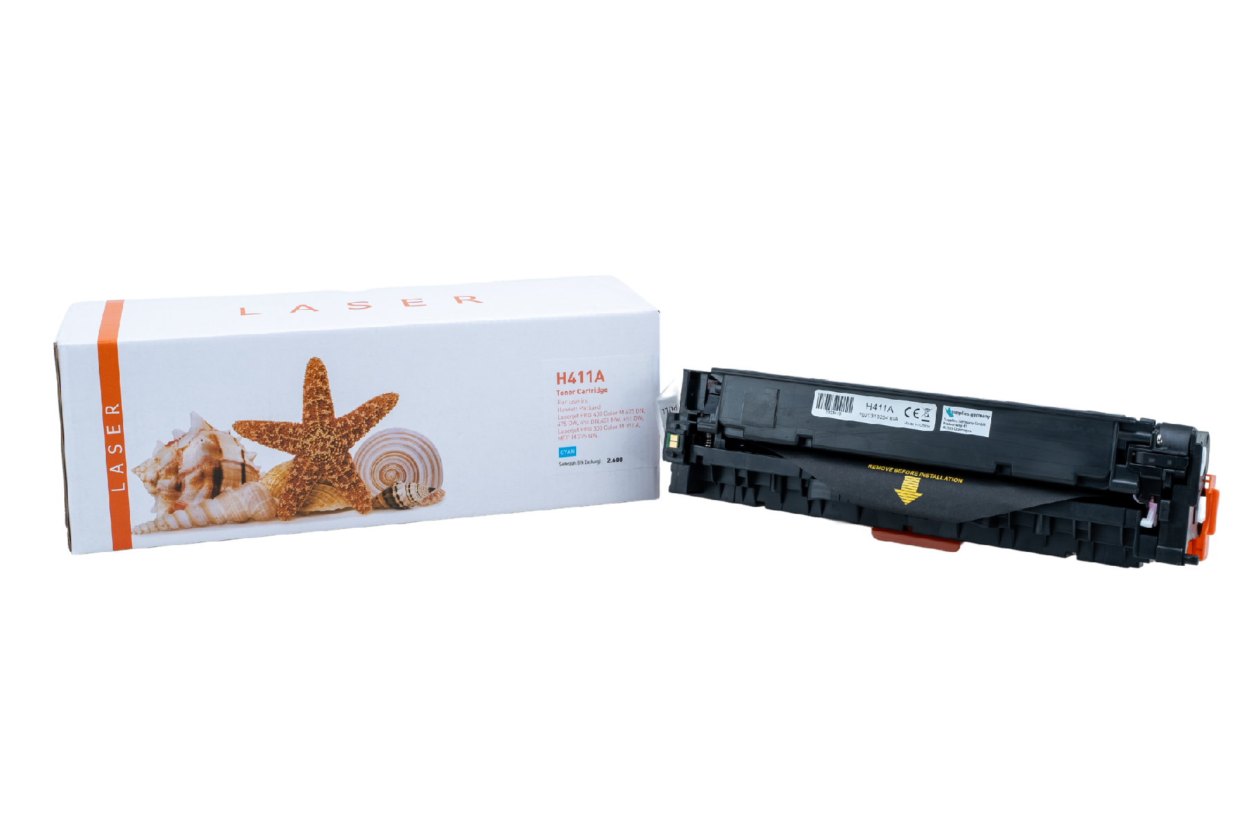 Alternativ Toner Cyan für HP / CE411A / 305A / 2.600 Seiten