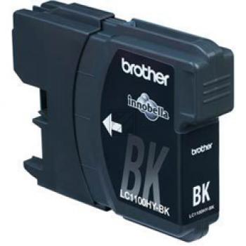 LC1100HYBK / schwarz / original BROTHER Tintenpatrone schwarz / LC1100HYBK / 900 S. / 19.00 ml