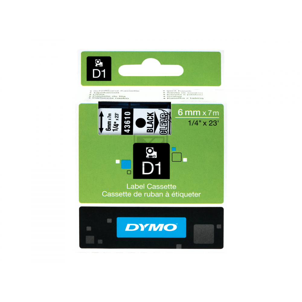 43610 // S0720770 / original DYMO DirectLabelEtiketten / 43610