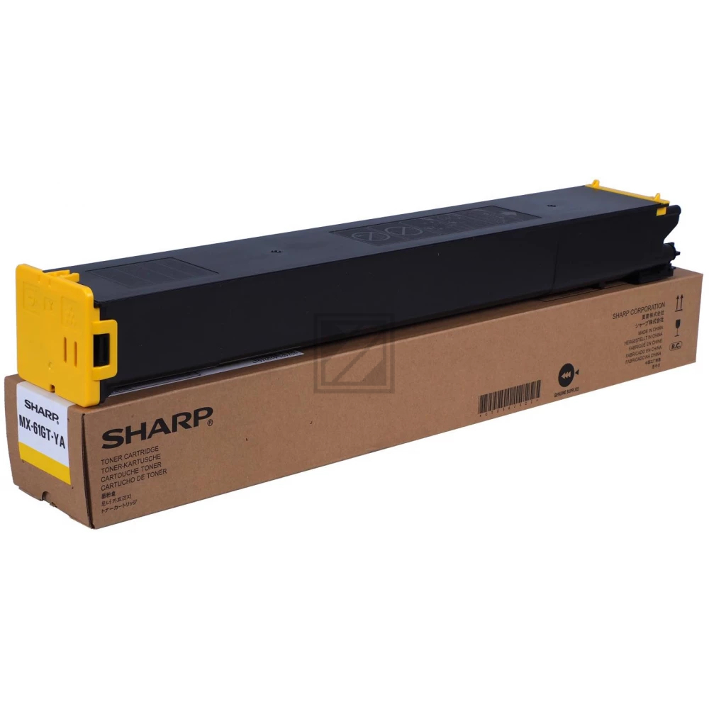 MX61GTYA / gelb / original SHARP Toner gelb / MX61GTYA / 24000 S.