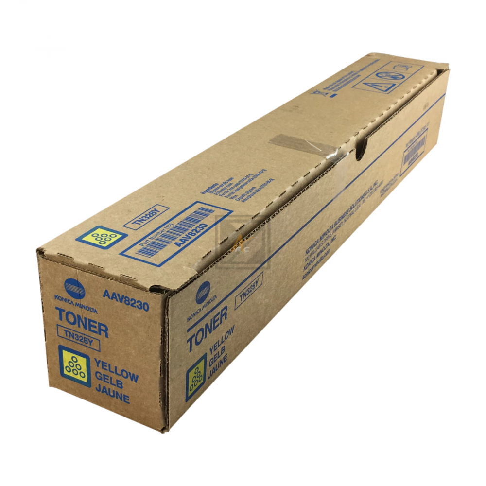 AAV8250 // TN328Y / gelb / original KONICAMIN Toner gelb / AAV8250 / 28000 S.