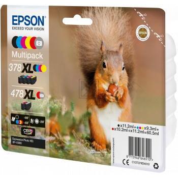 C13T379D4010 // 378XL478XL / original EPSON Tintenpatrone MultiPack / C13T379D4010