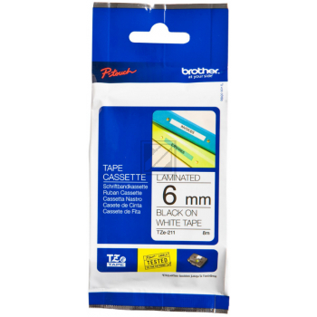 TZE211 / original BROTHER PTouch Farbband / TZE211