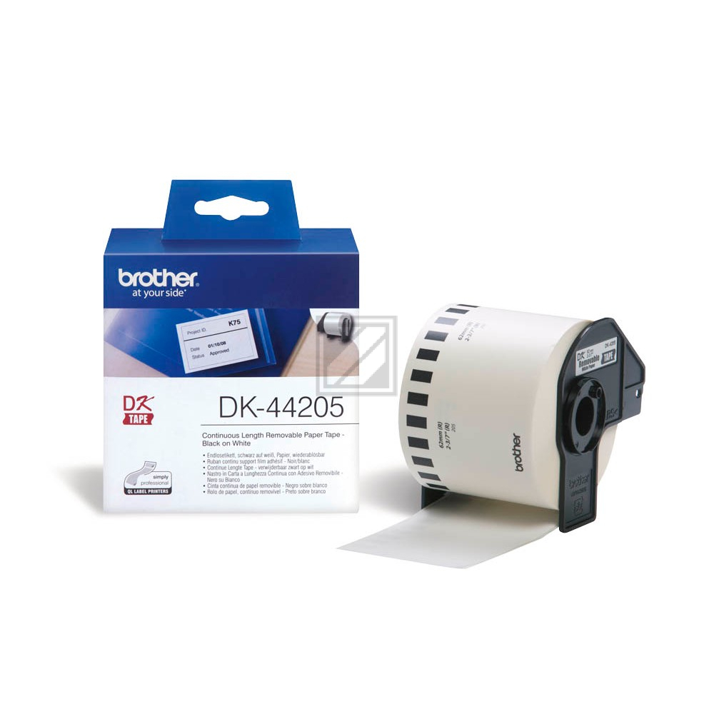 DK44205 / original BROTHER PTouch Etiketten / DK44205