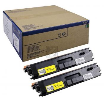 TN900 Y TWIN / original / Toner yellow / TN900YTWIN // TN900MTWIN // 6.000 Seiten