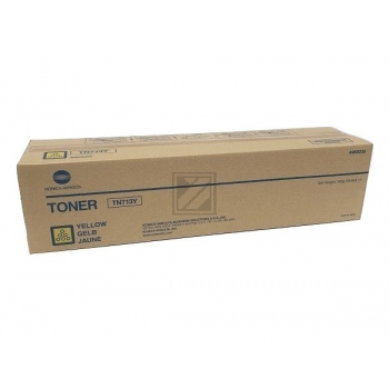 A9K8250 // TN713Y / gelb / original KONICAMIN Toner gelb / A9K8250 / 33200 S.