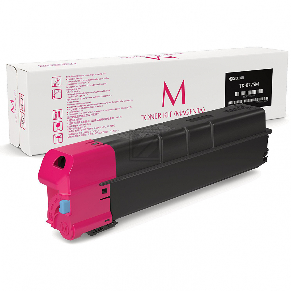 1T02XNBNL0 // TK8735M / magenta / original KYOCERA Toner magenta / 1T02XNBNL0 / 40000 S.