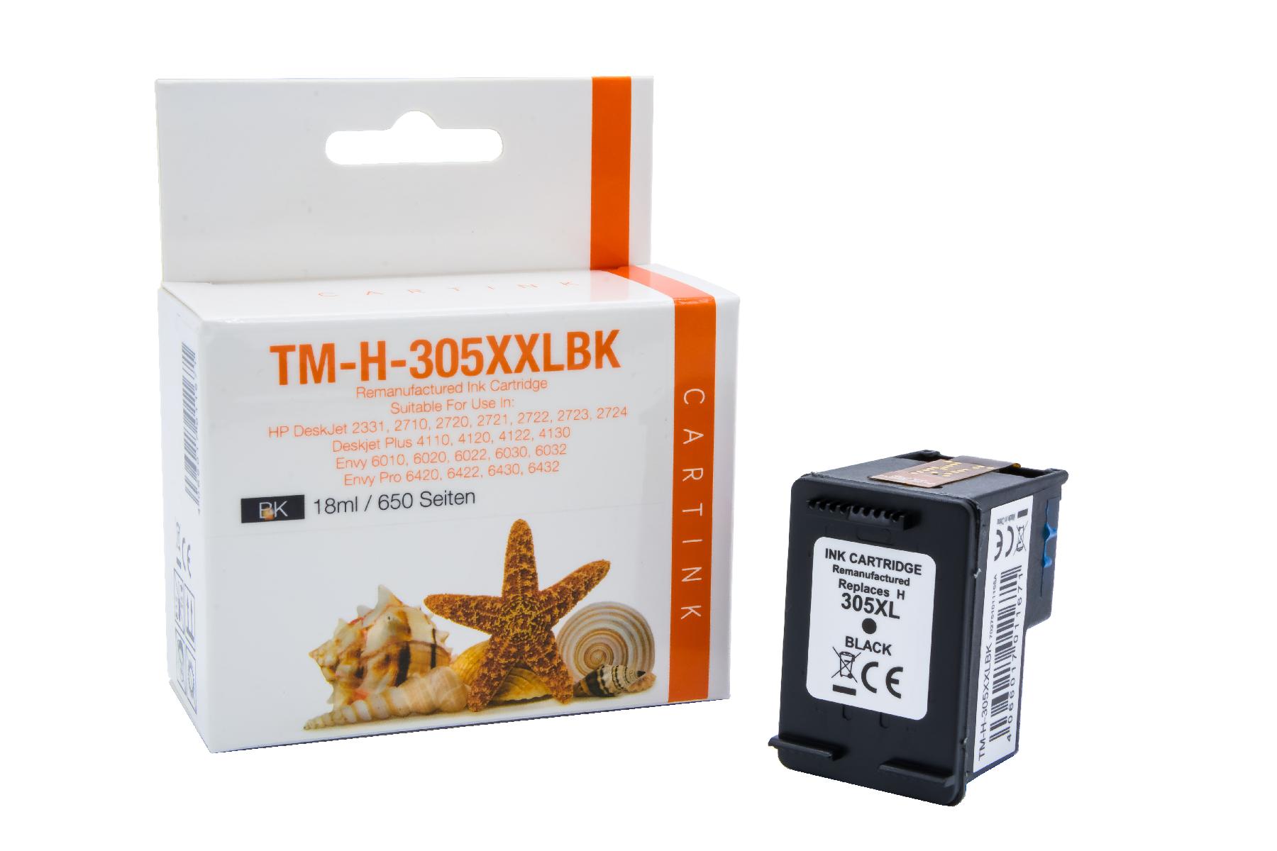 Refill Tinte Black für HP / 3YM62A / Ca. 650 Seiten / 170 mehr Inhalt