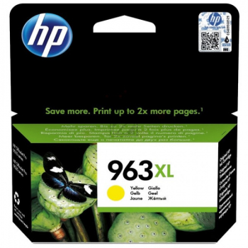 3JA29AE // 963XL / gelb / original HP Tintenpatrone gelb / 3JA29AE / 1600 S. / 22.92 ml