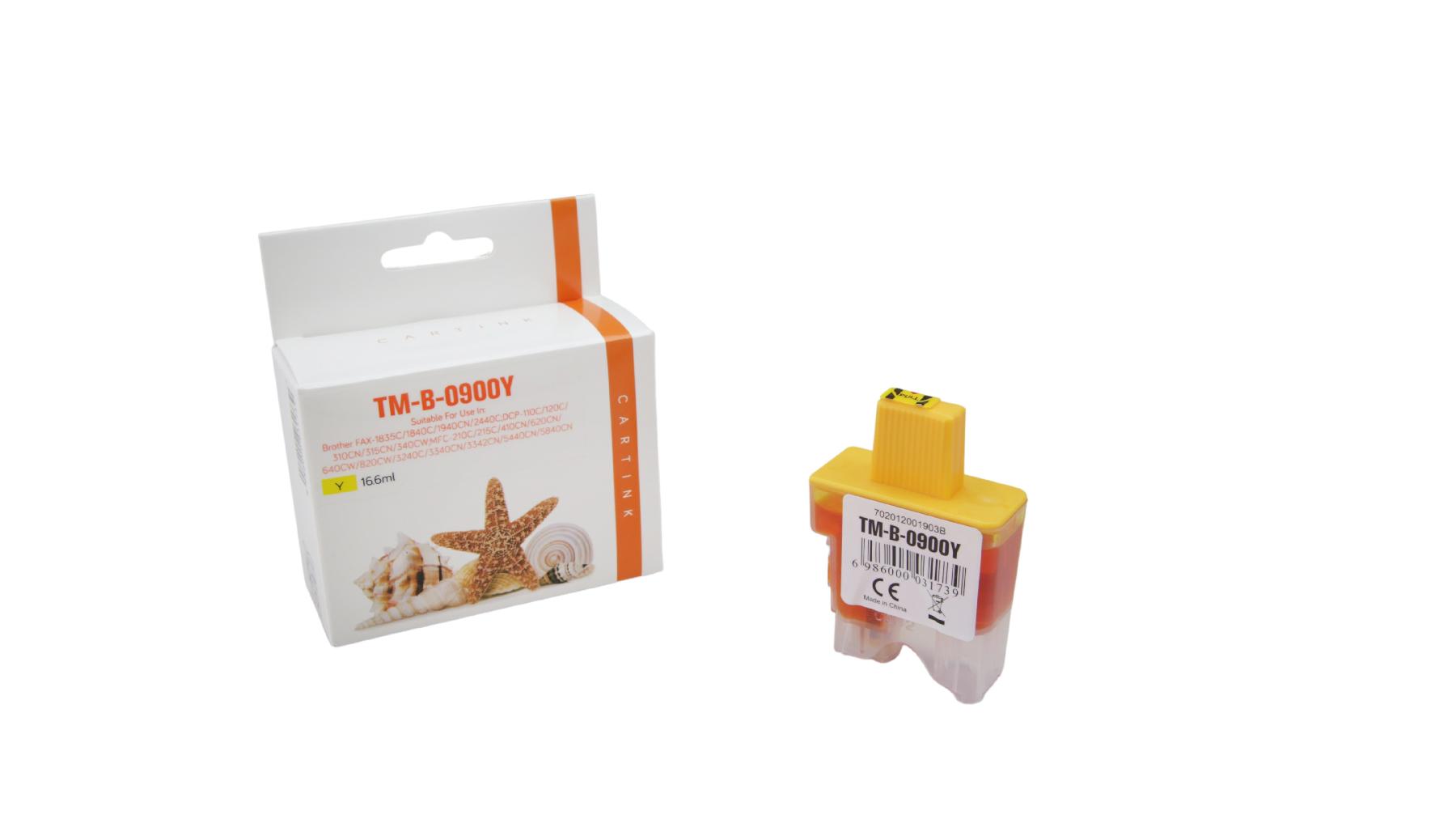 Alternativ Tinte Yellow für Bro / LC900Y / 16,6ml