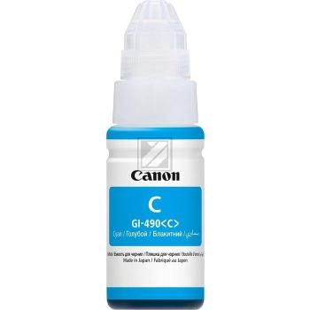 1604C001 // GI590C / cyan / original CANON Tintenflasche cyan / 1604C001 / 7000 S. / 70.00 ml