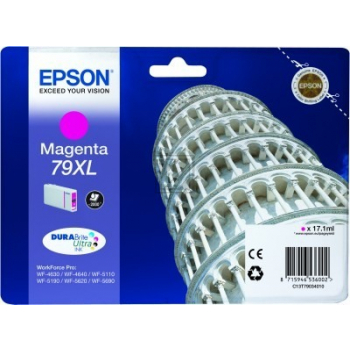 C13T79034010 // 79XL / magenta / original EPSON Tintenpatrone magenta / C13T79034010 / 2000 S. / 17.10 ml