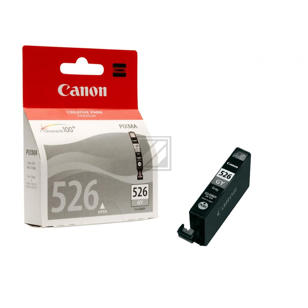 4544B001 // CLI526GY / original CANON Tintenpatrone grau / 4544B001 / 437 S. / 9.00 ml