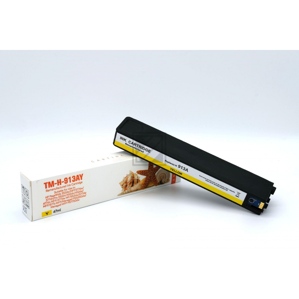 Refill Tinte Yellow für HP / F6T79AE / 47ml
