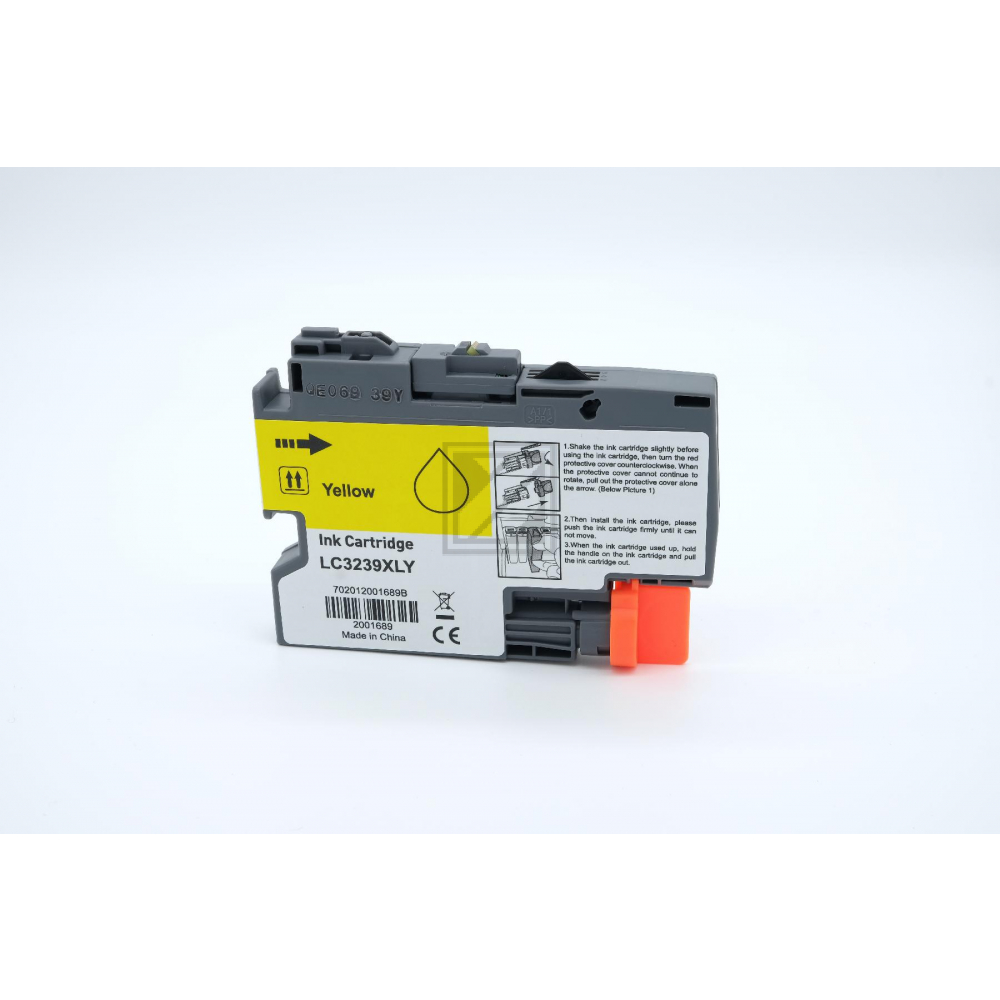 Alternativ Tinte Yellow für Brother / LC3239XLY / 52ml