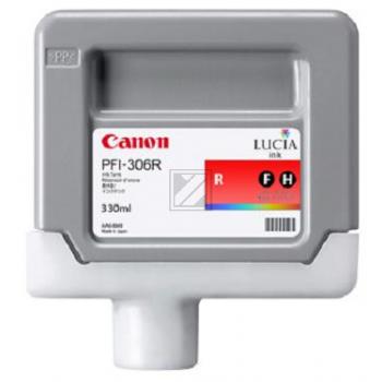 6663B001 // PFI306R / original CANON Tintenpatrone rot / 6663B001 / 330.00 ml