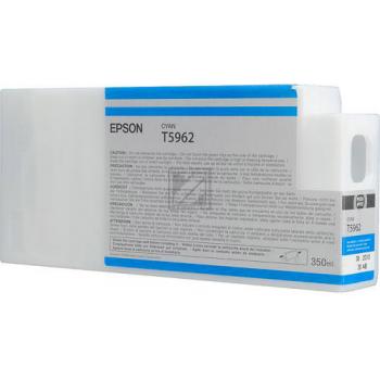 C13T596200 // T5962 / cyan / original EPSON Tintenpatrone cyan / C13T596200 / 350.00 ml