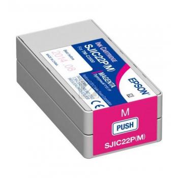 2002714 // SJIC22PM / original EPSON Tintenpatrone magenta / 2002714 / 32.50 ml