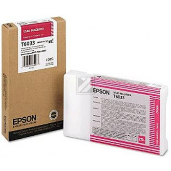 C13T603300 // T6033 / magenta / original EPSON Tintenpatrone magenta / C13T603300 / 220.00 ml