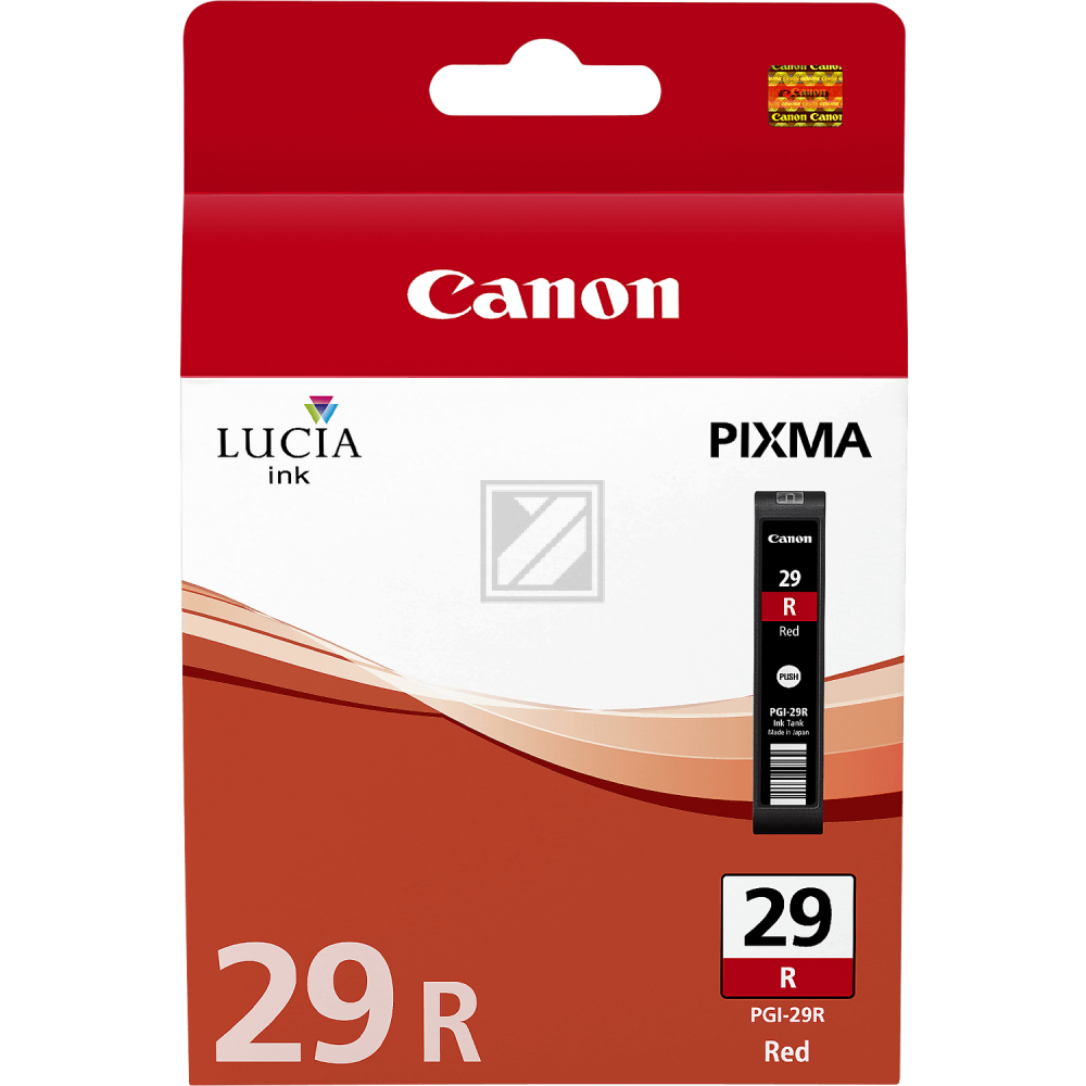 4878B001 // PGI29R / original CANON Tintenpatrone rot / 4878B001 / 2370 S. / 36.00 ml