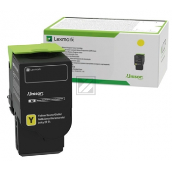 78C2XYE / gelb / original LEXMARK Toner gelb / 78C2XYE / 5000 S.