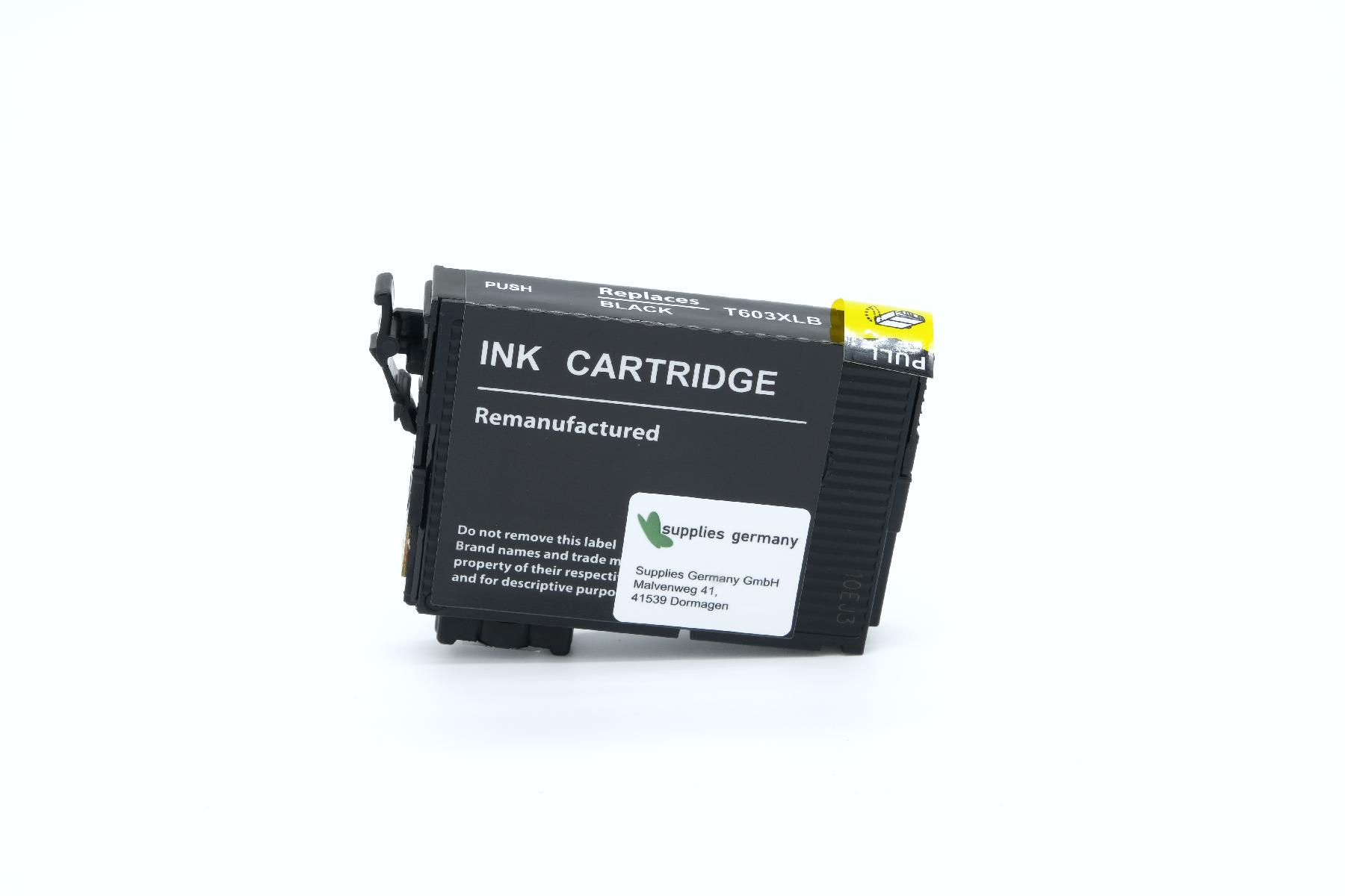 Alternativ Tinte Black für Epson / C13T03A14010 / 13ml / 500 Seiten