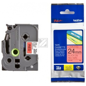 TZE451 / schwarz / original BROTHER PTouch Farbband / TZE451