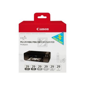 4868B018 // PGI29 / original CANON Tintenpatrone MultiPack / 4868B018