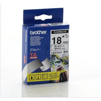 TZEFX241 / schwarz / original BROTHER PTouch Farbband / TZEFX241