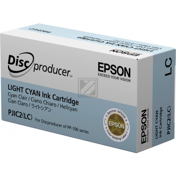 C13S020689 // PJIC7LC / cyan / original EPSON Tintenpatrone cyan hell / C13S020689 / 31.50 ml