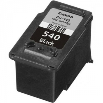 5225B001 // PG540 / schwarz / original CANON Druckkopfpatrone schwarz / 5225B001 / 180 S. / 8.00 ml