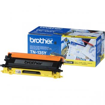TN135Y / gelb / original BROTHER Toner gelb / TN135Y / 4000 S.