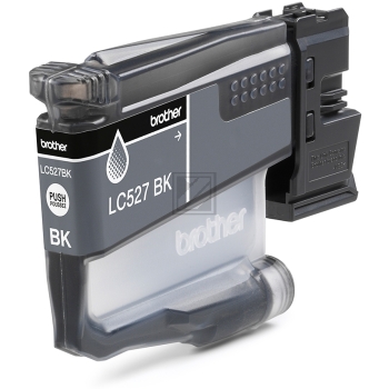LC527BK / schwarz / original Brother Tintenpatrone / LC527BK / 1200 S.