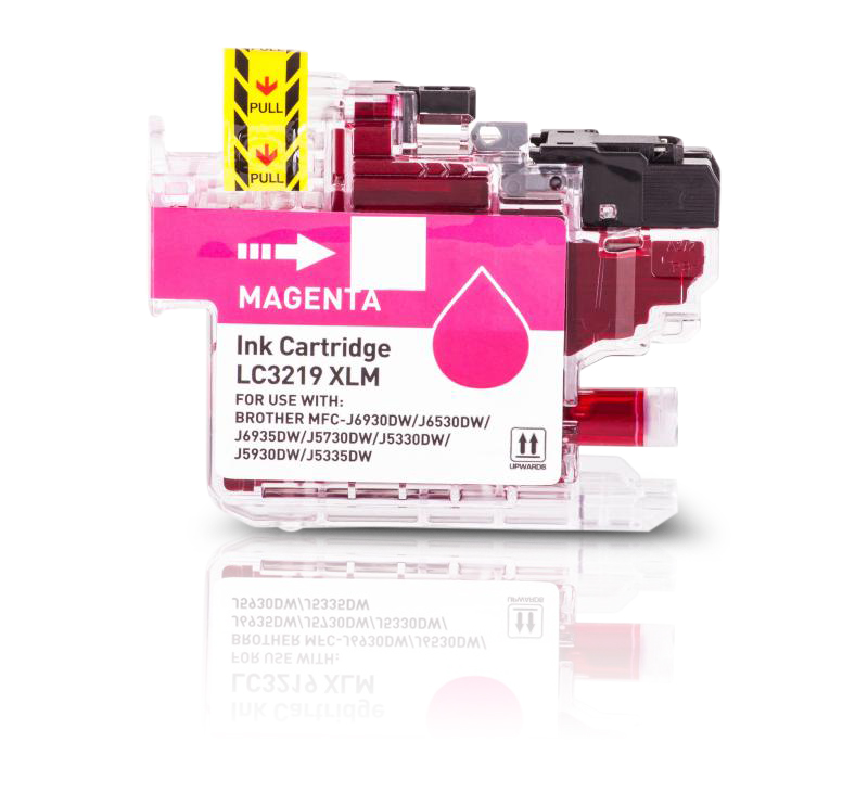 BULK LC3219M Alternativ Tinte Magenta für Brother / LC3219M / 1.500 Seiten