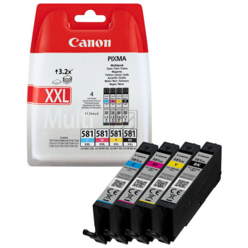 1998C007 // CLI581XXL / original CANON Tintenpatrone MultiPack / 1998C007