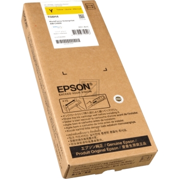 C13T08H400 // T08H4 / gelb / original EPSON Tintenpatrone gelb / C13T08H400 / 30000 S.